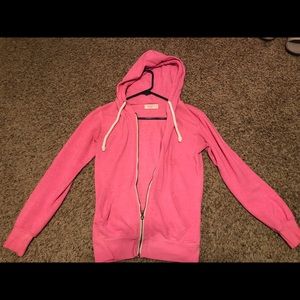 Pink hoodie